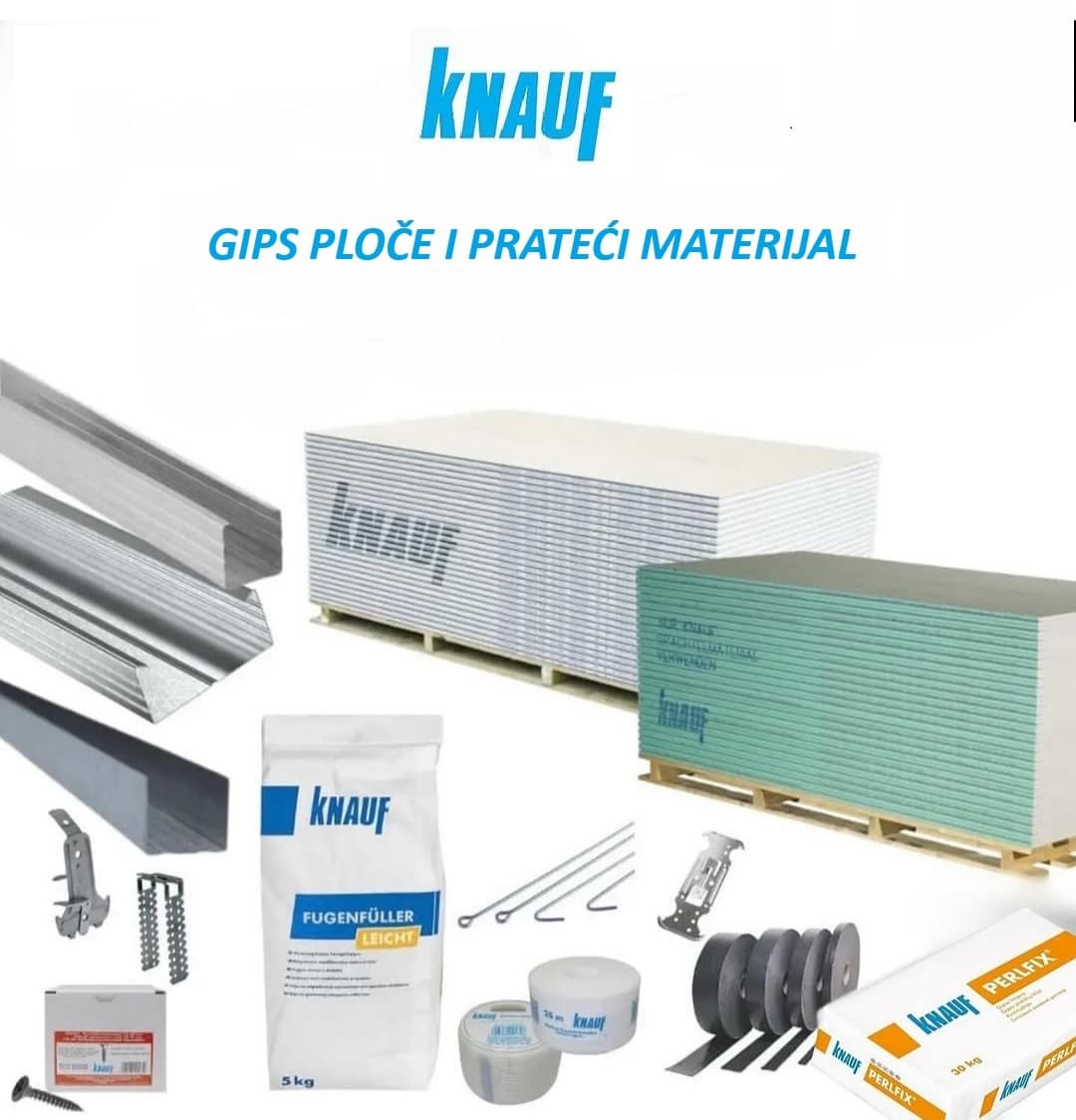 Gips ploče i prateći program